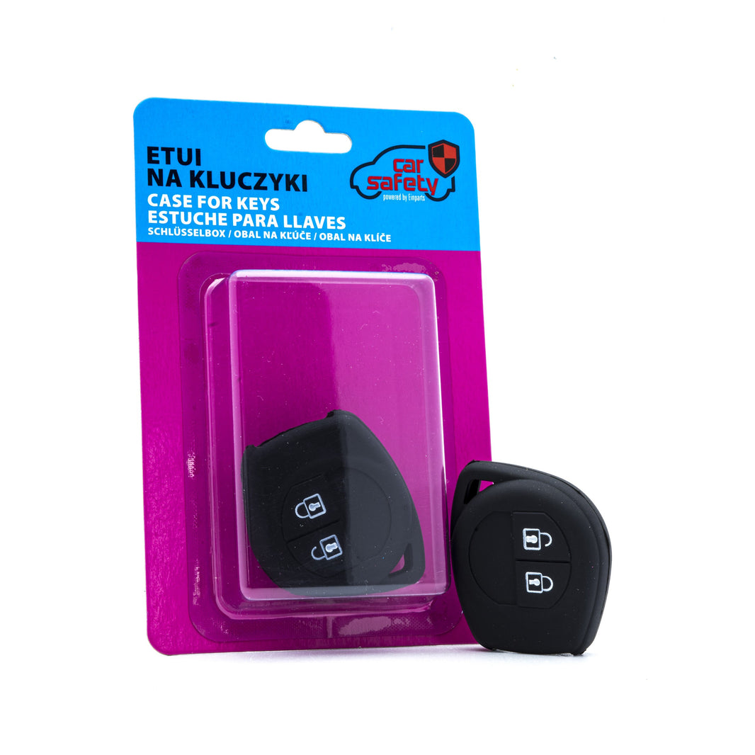 Bilnyckelskal Fiat Sedici/Opel Agila m.fl. – Svart