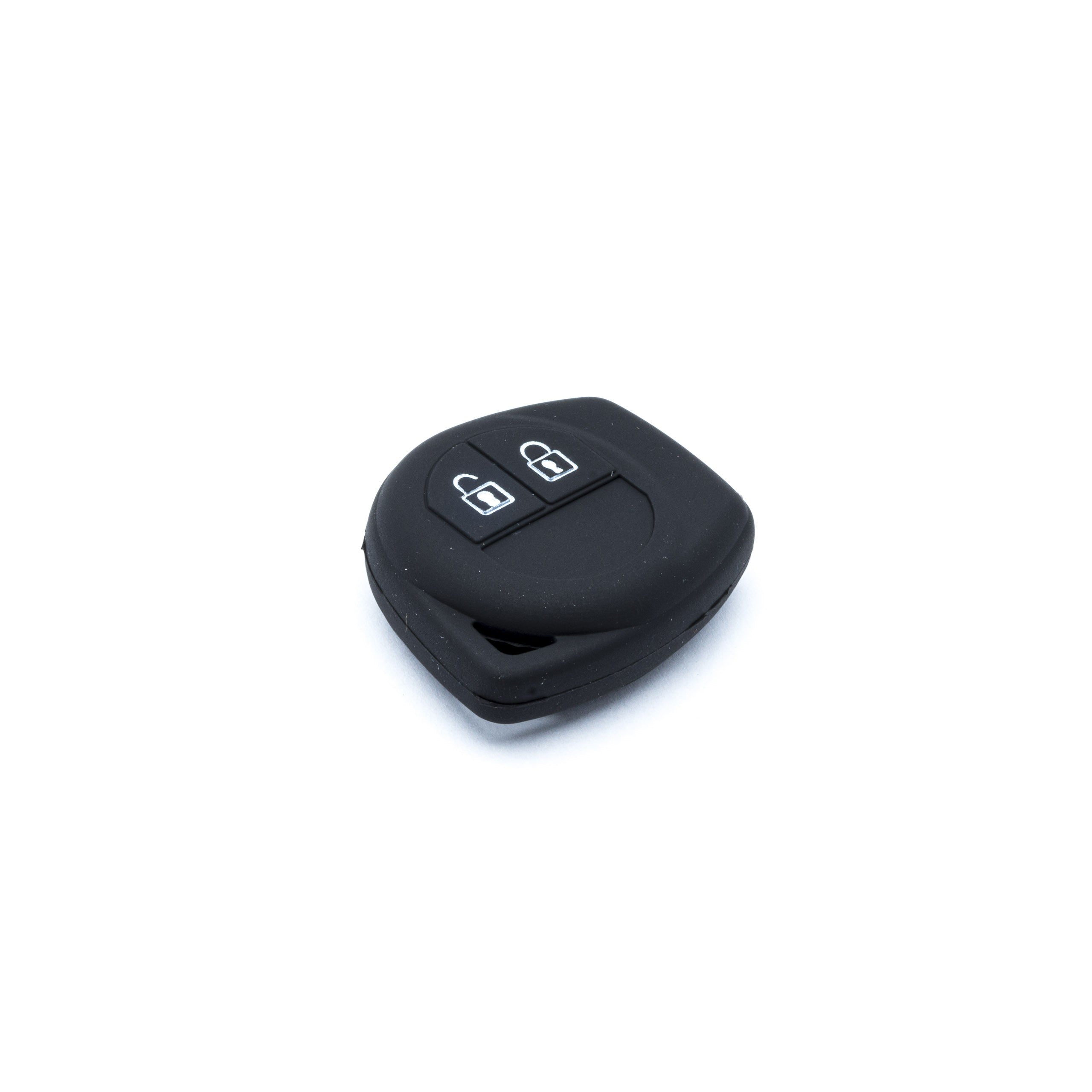 Bilnyckelskal Fiat Sedici/Opel Agila m.fl. – Svart