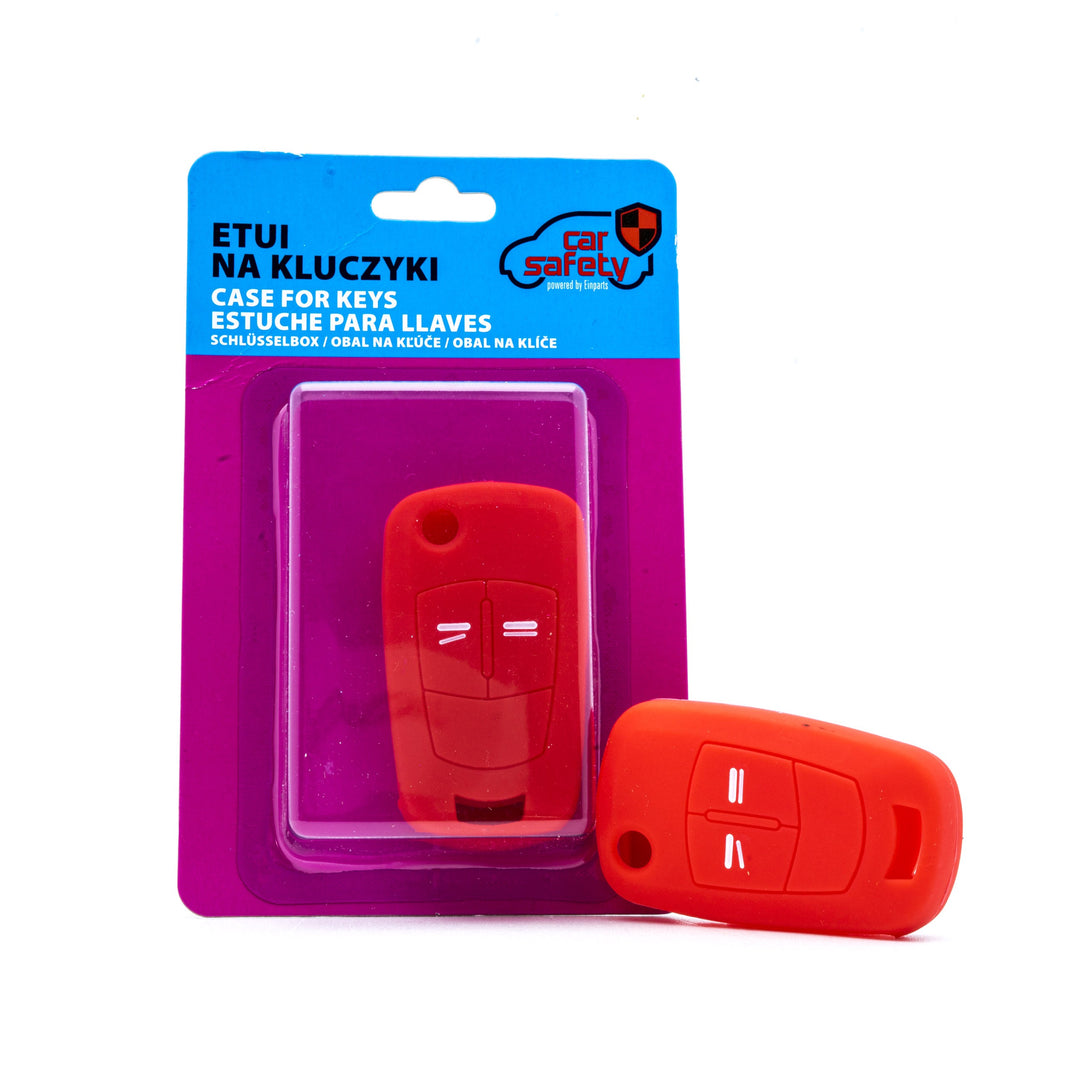 Bilnyckelskal Opel Antara/Astra H m.fl. – Röd