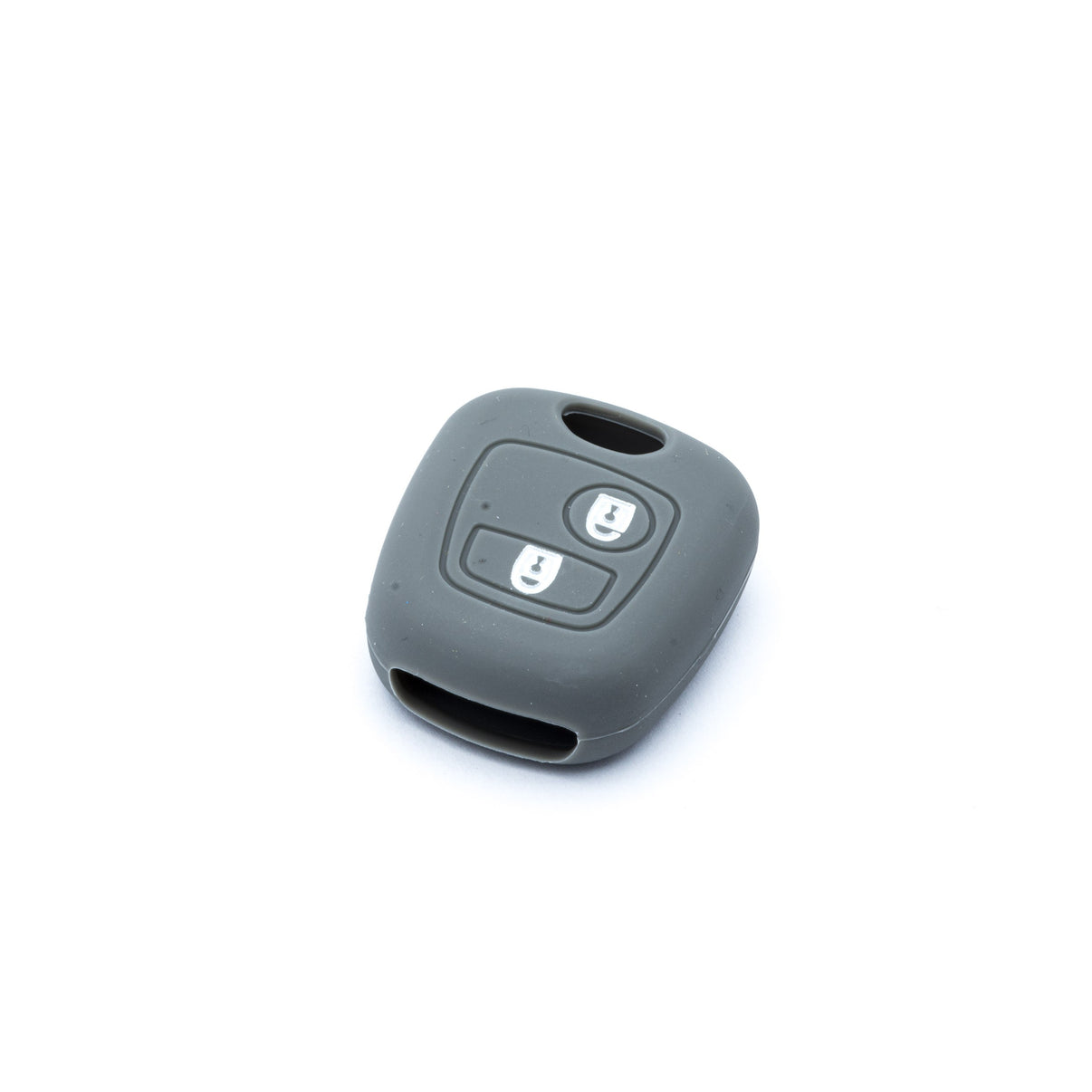 Bilnyckelskal Peugeot 107/206 CC m.fl. – Grå