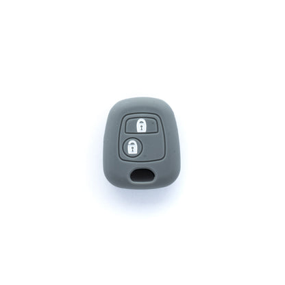 Bilnyckelskal Peugeot 107/206 CC m.fl. – Grå
