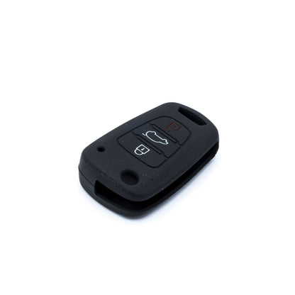 Bilnyckelskal Hyundai i10 I/i10 II m.fl. – Svart