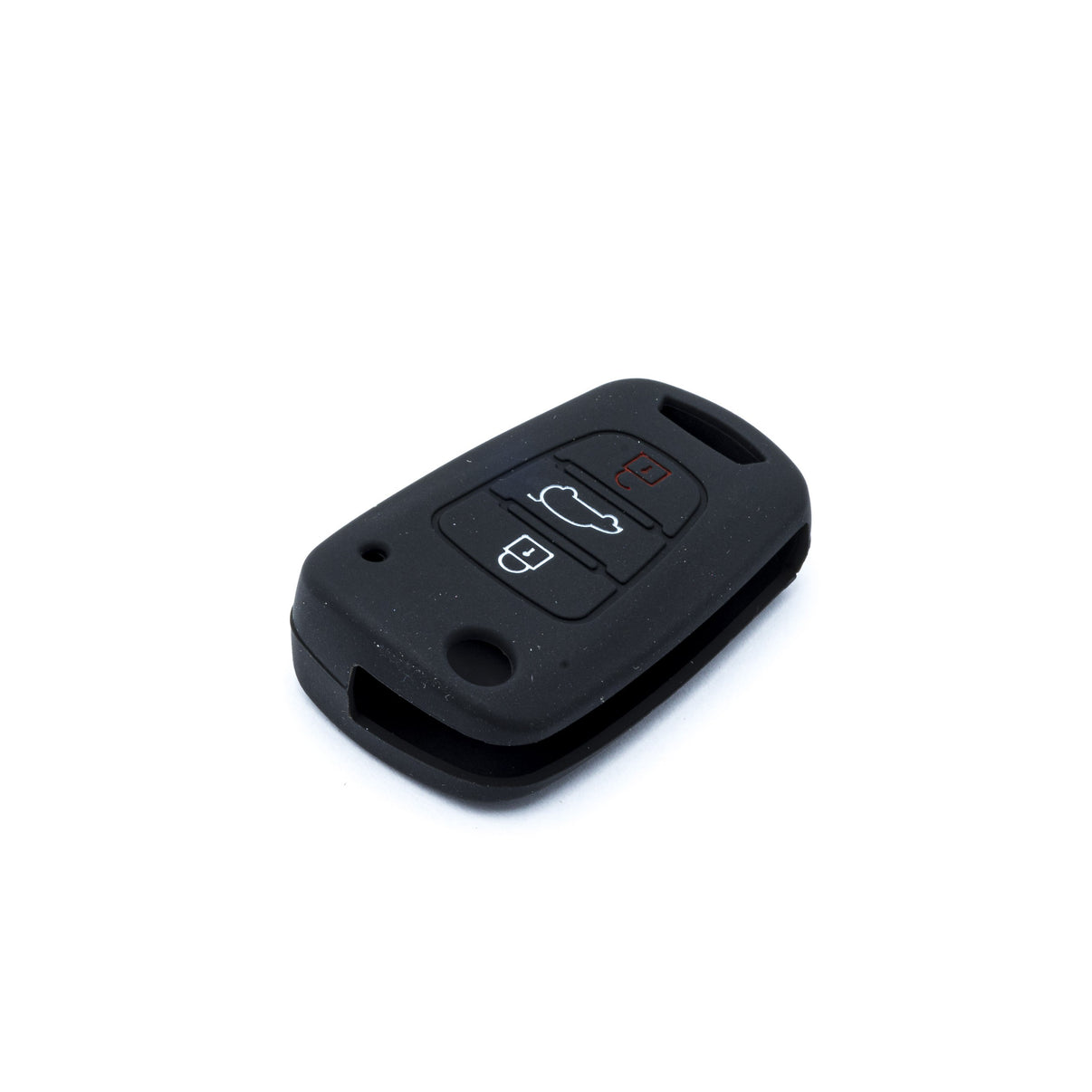 Bilnyckelskal Hyundai i10 I/i10 II m.fl. – Svart