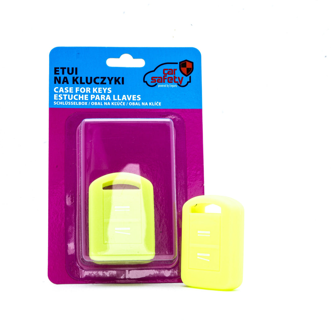Bilnyckelskal Opel Agila/Corsa C m.fl. – Neongrön