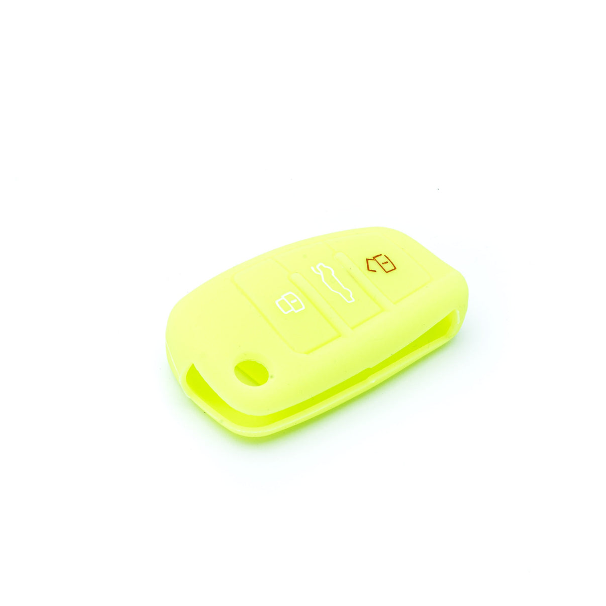 Bilnyckelskal Audi A2/A3 m.fl. – Neongrön