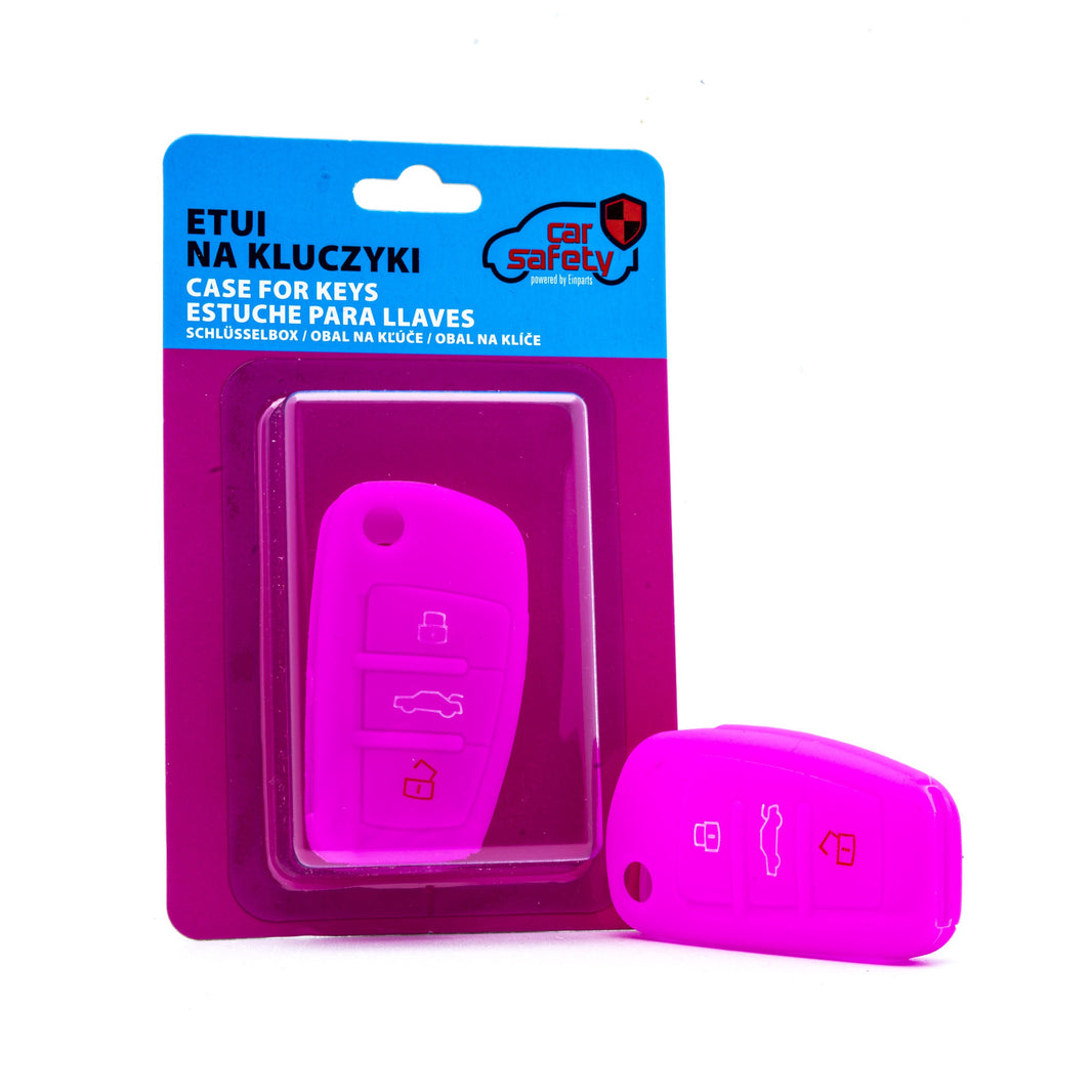 Bilnyckelskal Audi A2/A3 m.fl. – Rosa