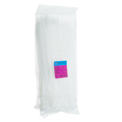 Buntband – Vit – 200 mm – 4,8 mm