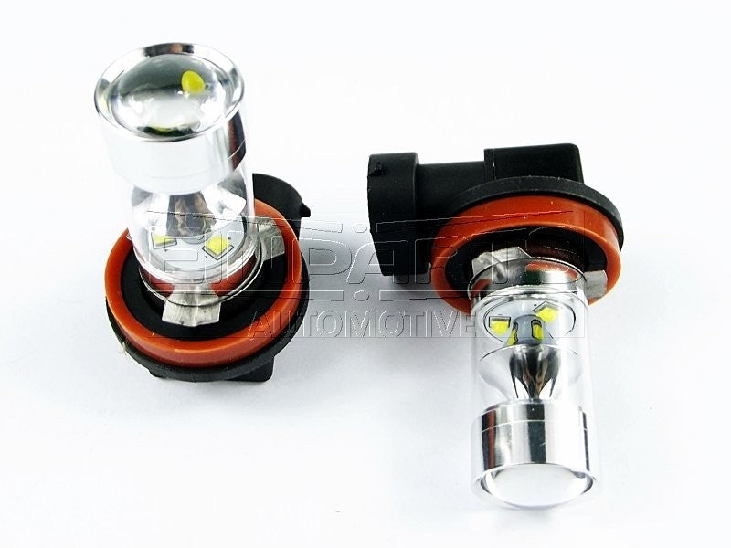 LED-lampa för bil – H8 – PGJ19–1 – 6000K – 9 LED – CREE XB-D – 2-pack