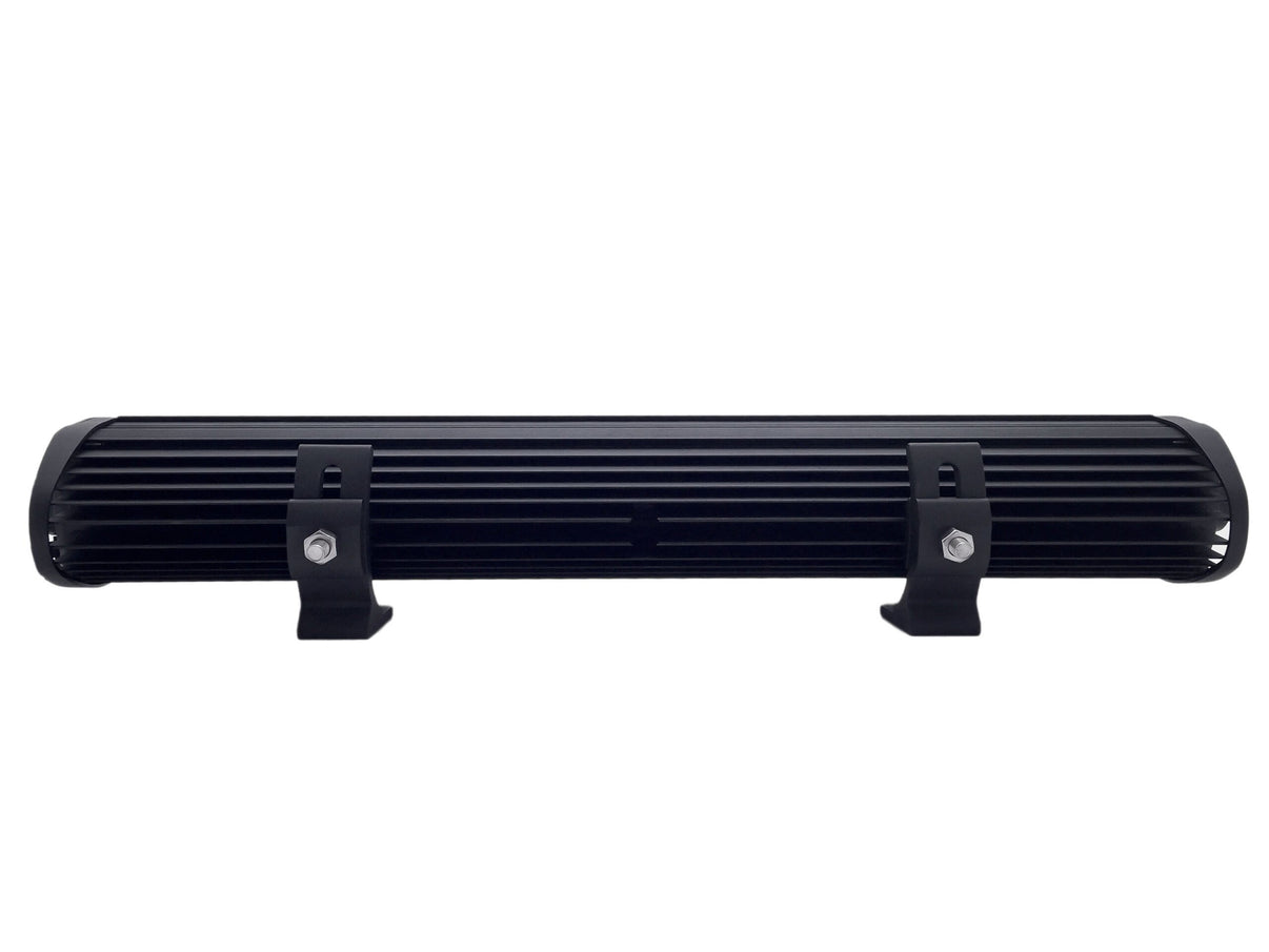 BriodLights V2 LED extraljusramp rak, 40x3 W, 22" (560 mm) – närbild detaljer | Briodlights