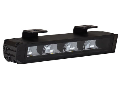 BriodLights Edge LED extraljusramp 9" (224 mm) vinklad – närbild detaljer | Briodlights