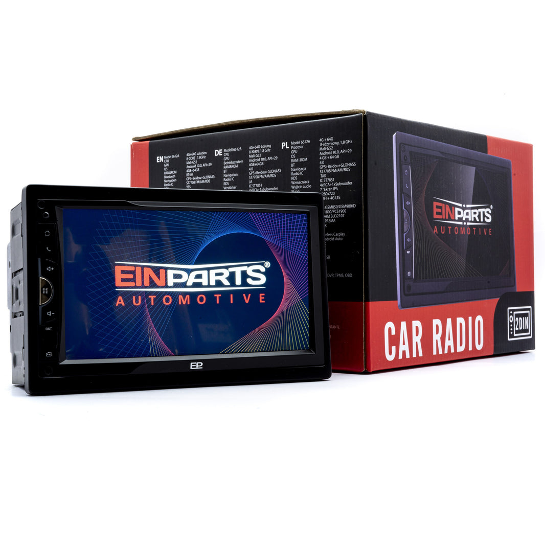 2-DIN-bilstereo RAM 2 Gb Dsp Nej Equalizer 13 Pasm