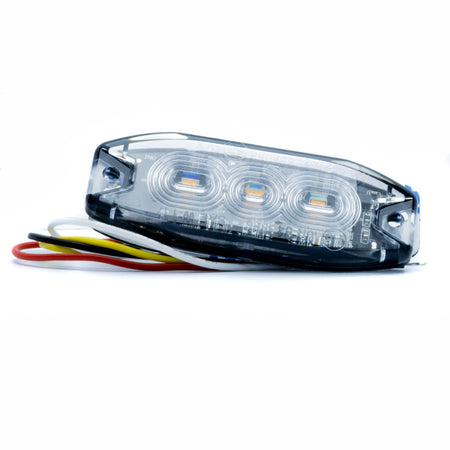 LED-varningsljus – 1700–1800K (Orange) – 9 W – 9V - 32V – 82 mm
