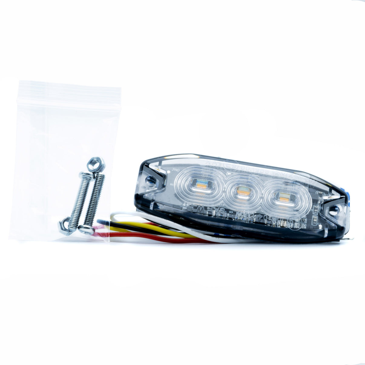 LED-varningsljus – 1700–1800K (Orange) – 9 W – 9V - 32V – 82 mm