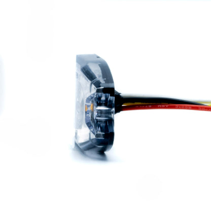 LED-varningsljus – 1700–1800K (Orange) – 9 W – 9V - 32V – 82 mm