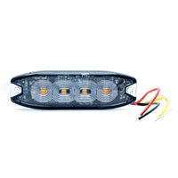LED-varningsljus – 1700–1800K (Orange) – 12 W – 9V - 32V – 98 mm