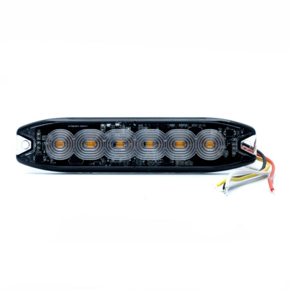 LED-varningsljus – 1700–1800K (Orange) – 18 W – 9V - 32V – 130 mm