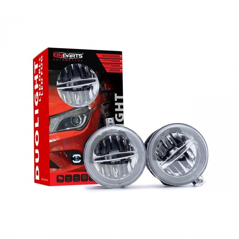 DRL- och dimljus – 6000K – 10 W – 9V - 16V