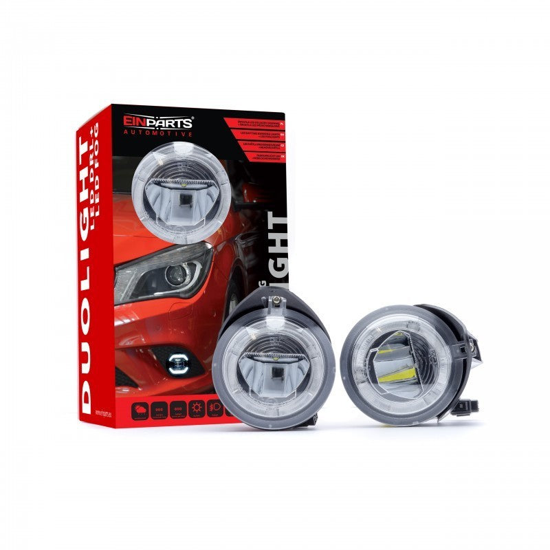 DRL- och dimljus – 6000K – 10 W – 9V - 16V