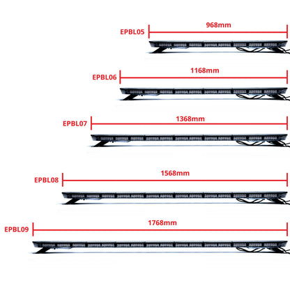 LED-varningsljus – 1700–1800K (Orange) – 456 W – 9V - 32V – 1168 mm