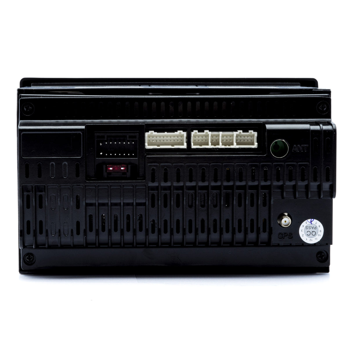2-DIN-bilstereo – Svart – 9V - 16V