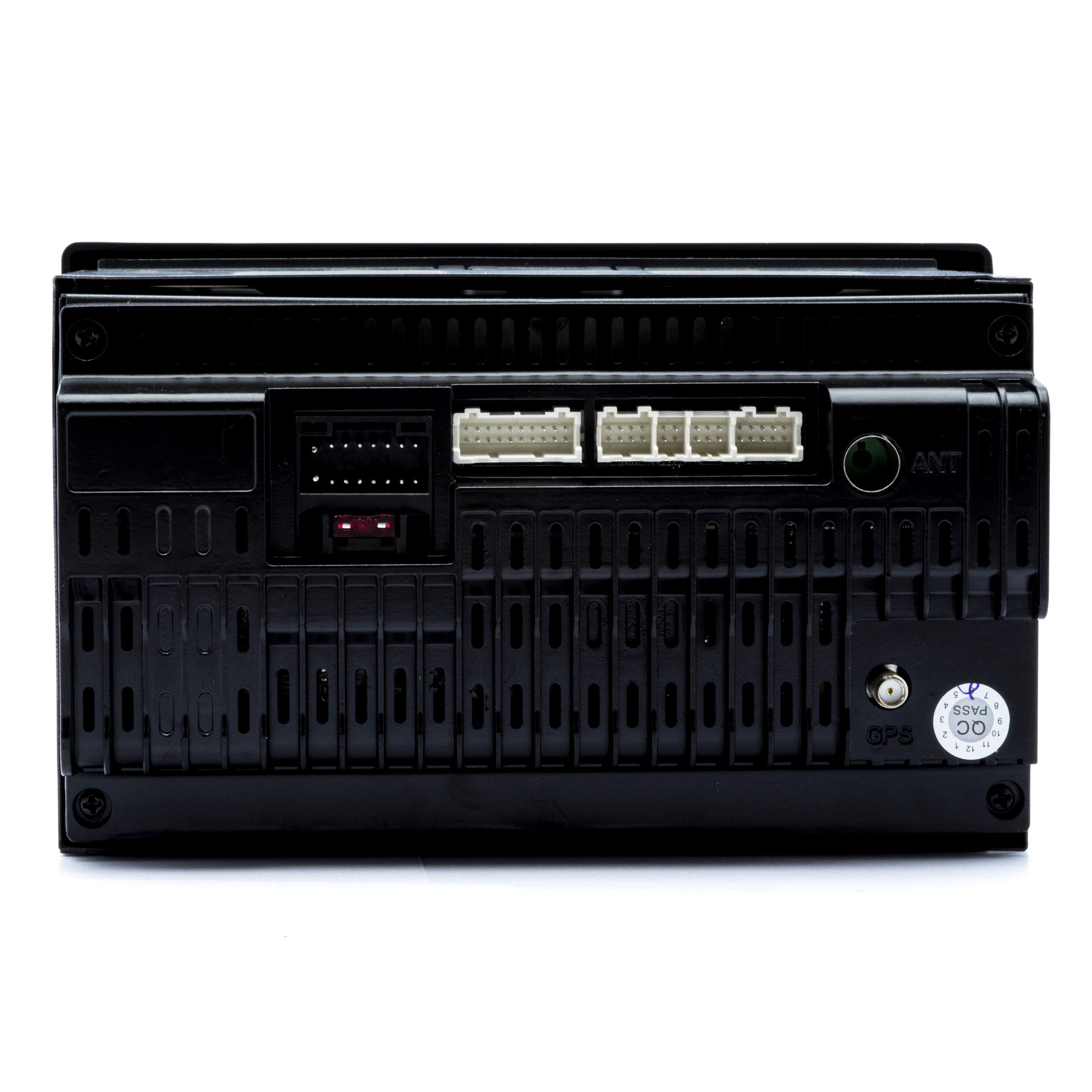 2-DIN-bilstereo – Svart – 9V - 16V