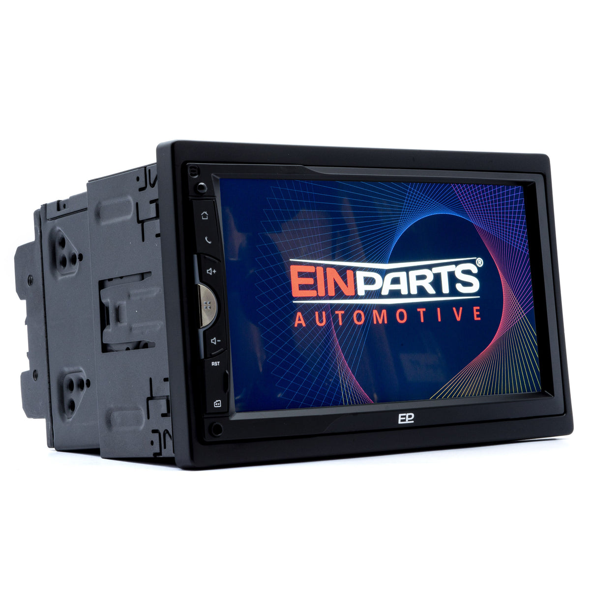 2-DIN-bilstereo – Svart – 9V - 16V