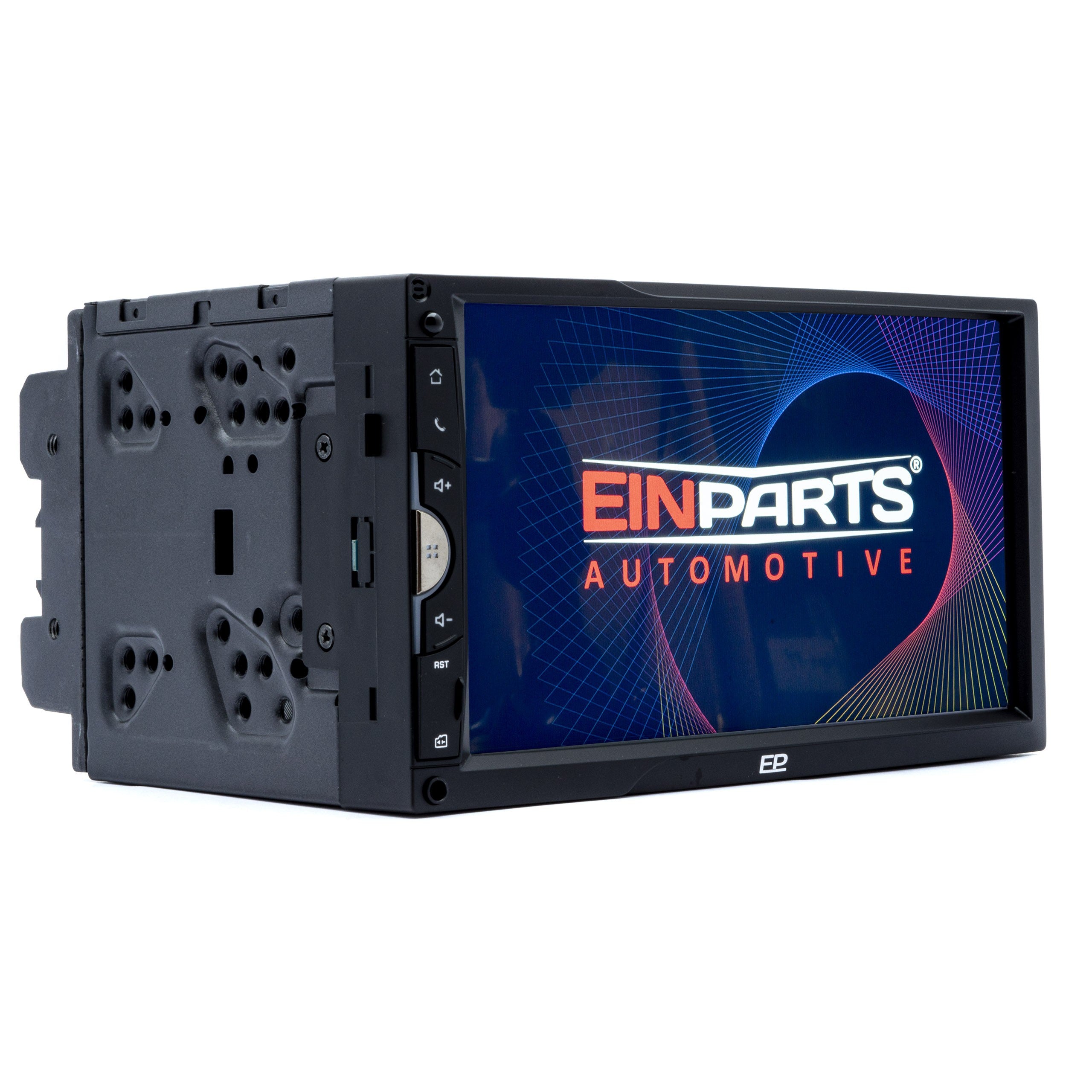 2-DIN-bilstereo – Svart – 9V - 16V