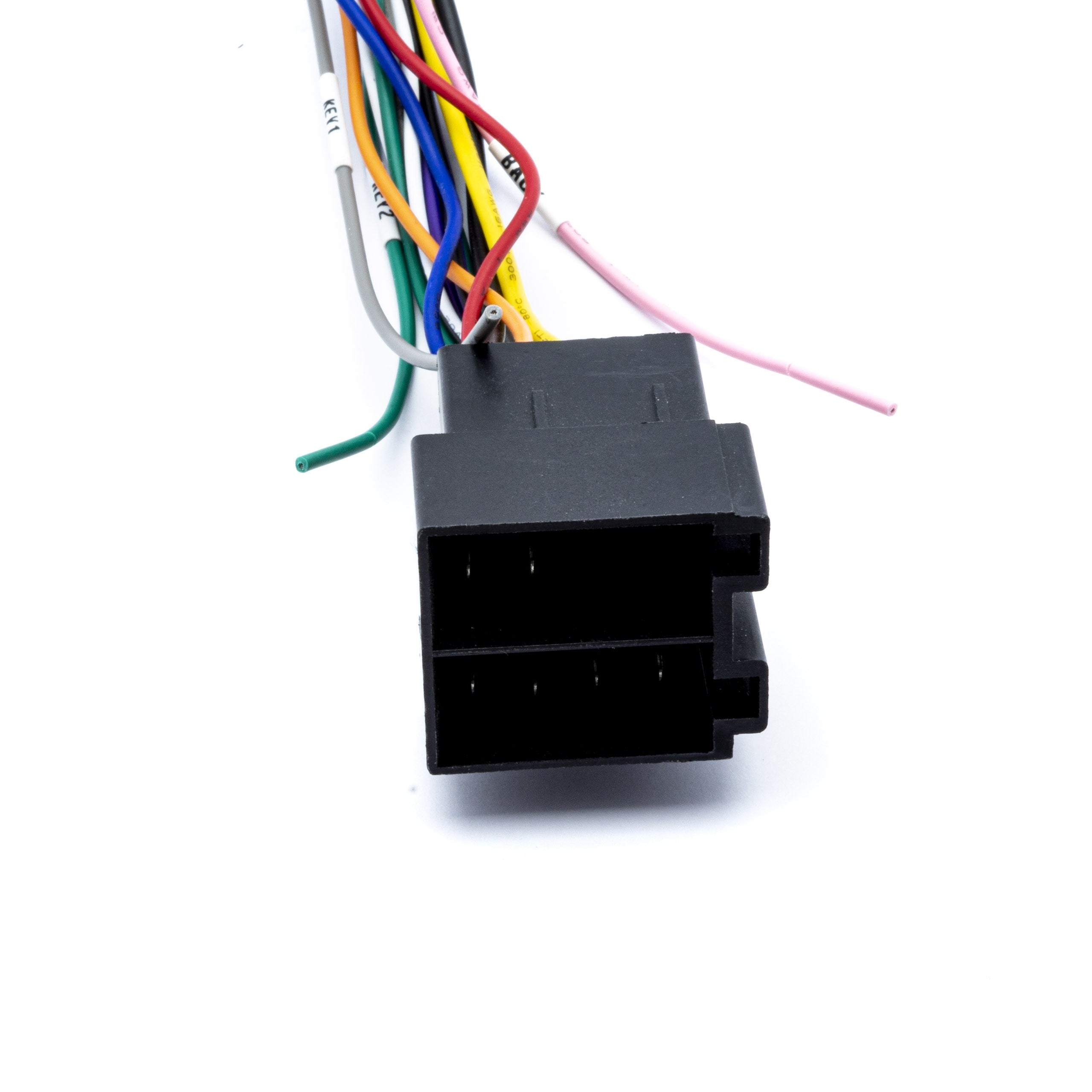 2-DIN-bilstereo – Svart – 9V - 16V