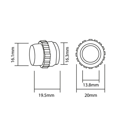 Parkeringssensor med display – Svart – ultraljudssensor – 4 sensorer – 4x 2,5 m