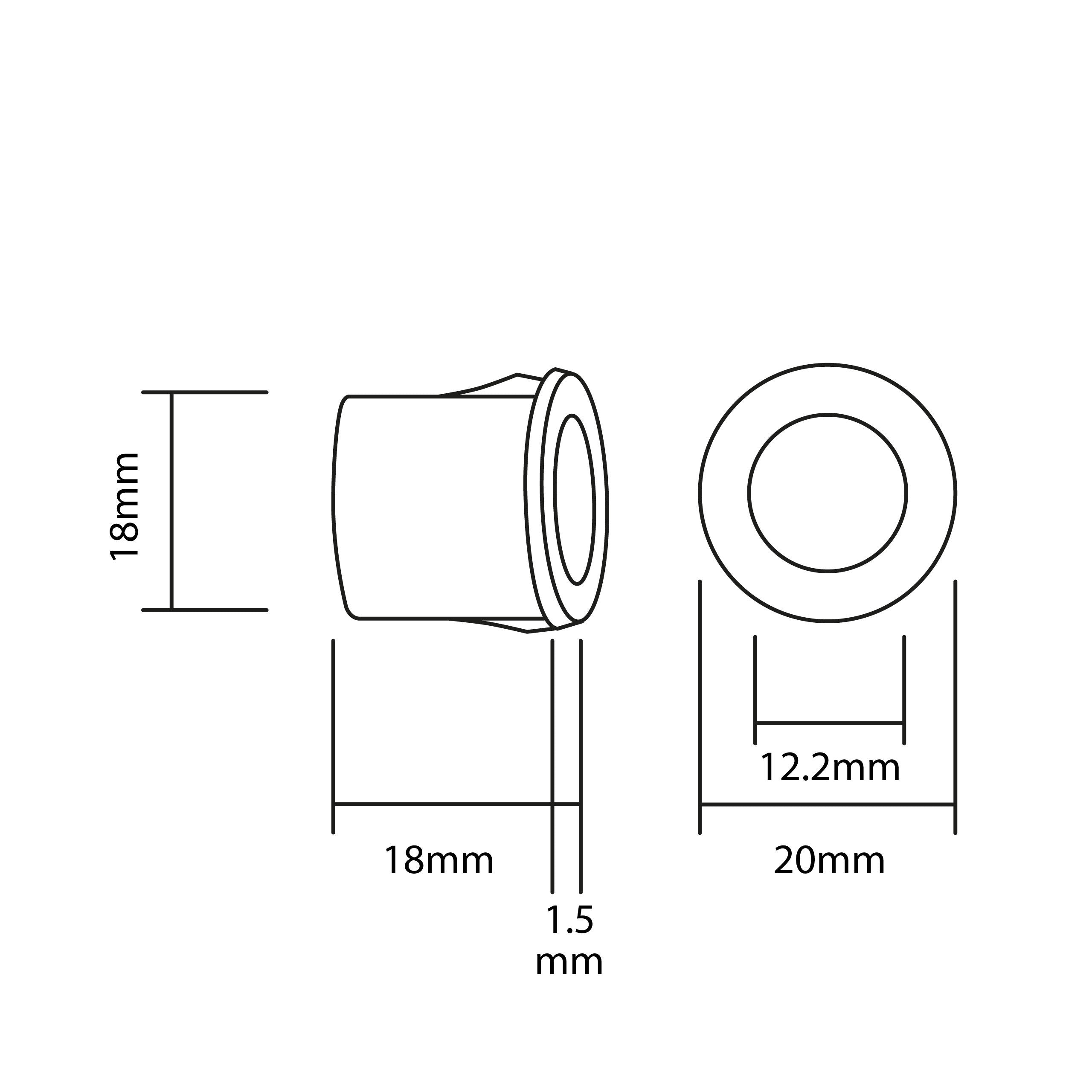 Parkeringssensor med display – Vit – ultraljudssensor – 4 sensorer – 4x 2,5 m