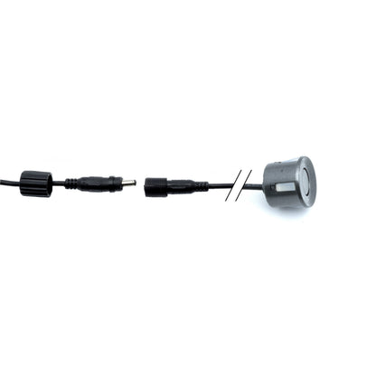 Parkeringssensor med display – Antracit – ultraljudssensor – 4 sensorer