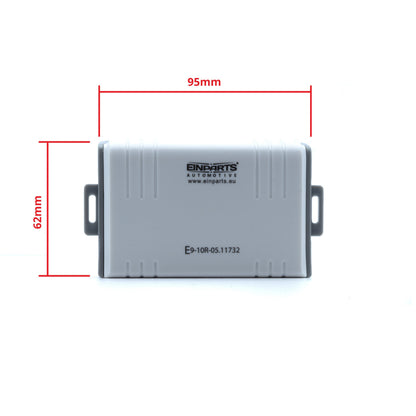Parkeringssensor med display – Blå – ultraljudssensor – 4 sensorer – 4x 2,5 m