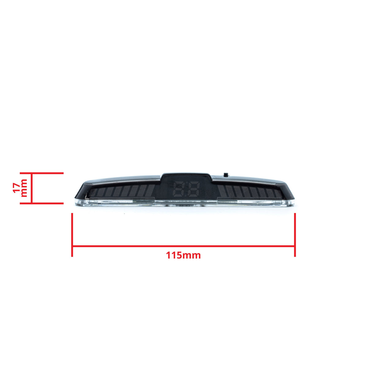 Parkeringssensor med display – Blå – ultraljudssensor – 4 sensorer – 4x 2,5 m