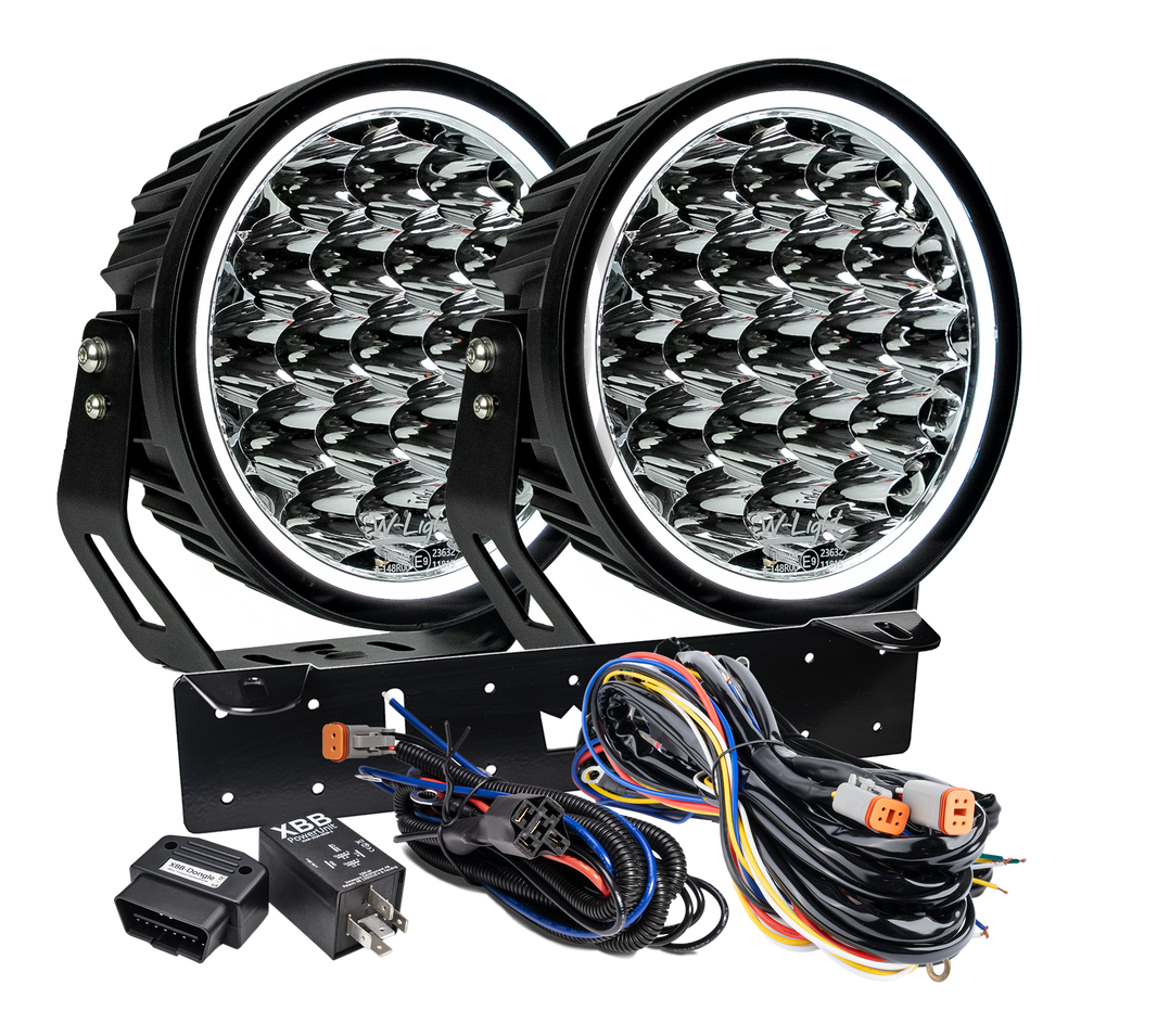 W – Light XTREME W9 RAD2 – produktbild framifrån | W-Light