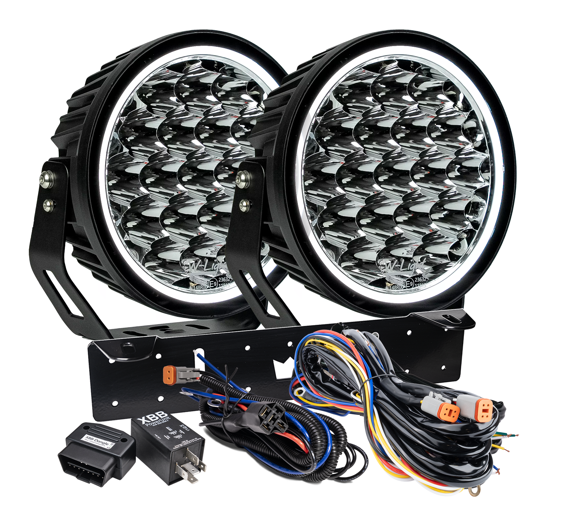 W – Light XTREME W9 RAD2 – produktbild framifrån | W-Light