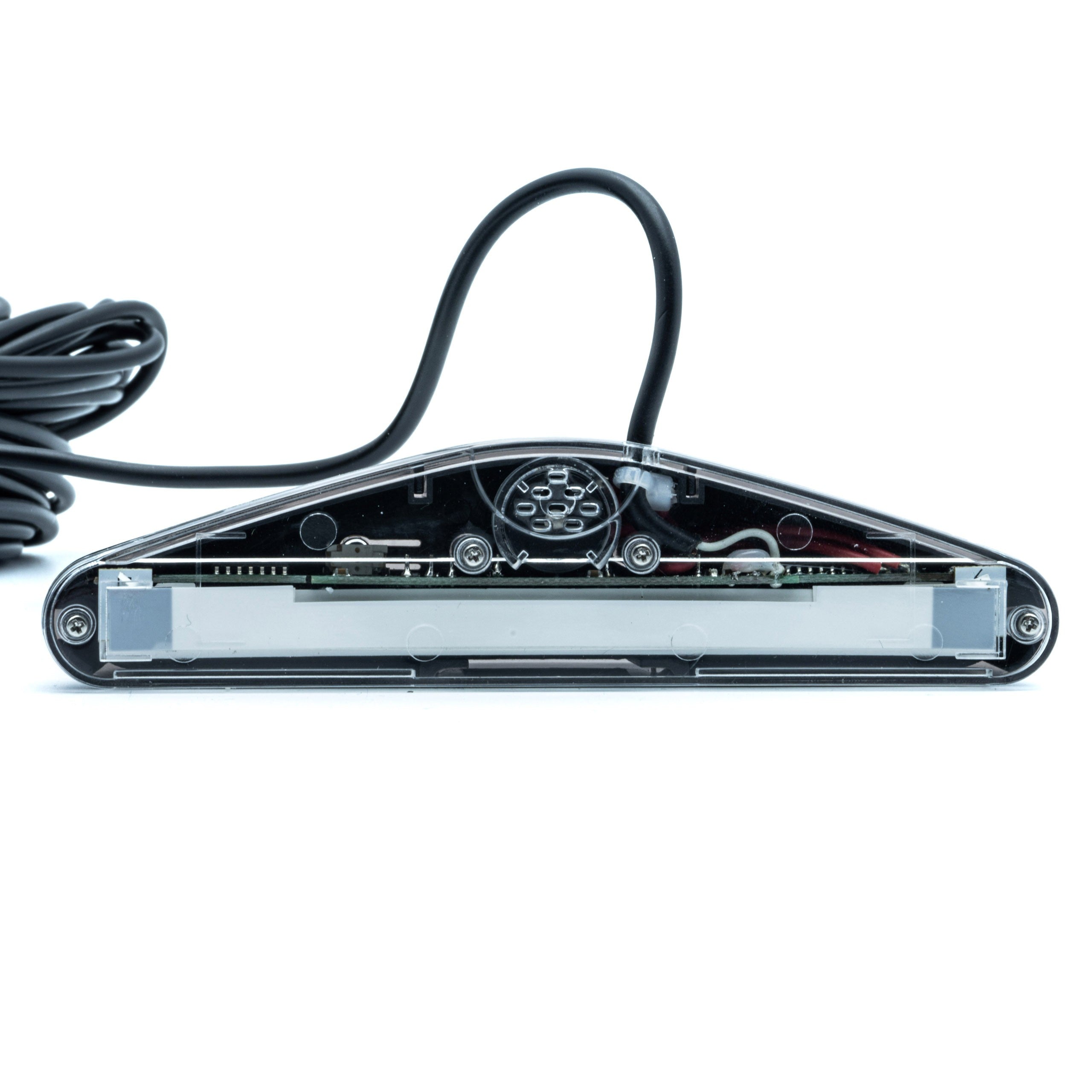 Parkeringssensor med display – Vit – ultraljudssensor – 4 sensorer – 4x 2,5 m