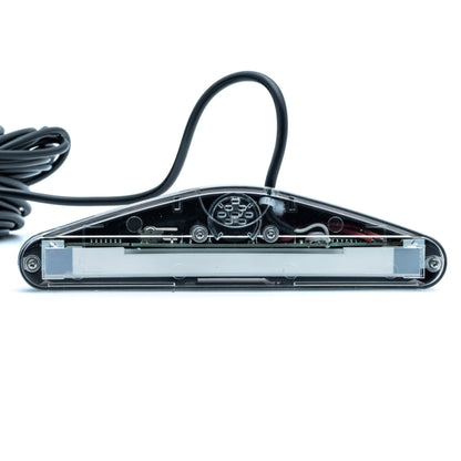 Parkeringssensor med display – Pärlvit – ultraljudssensor – 4 sensorer
