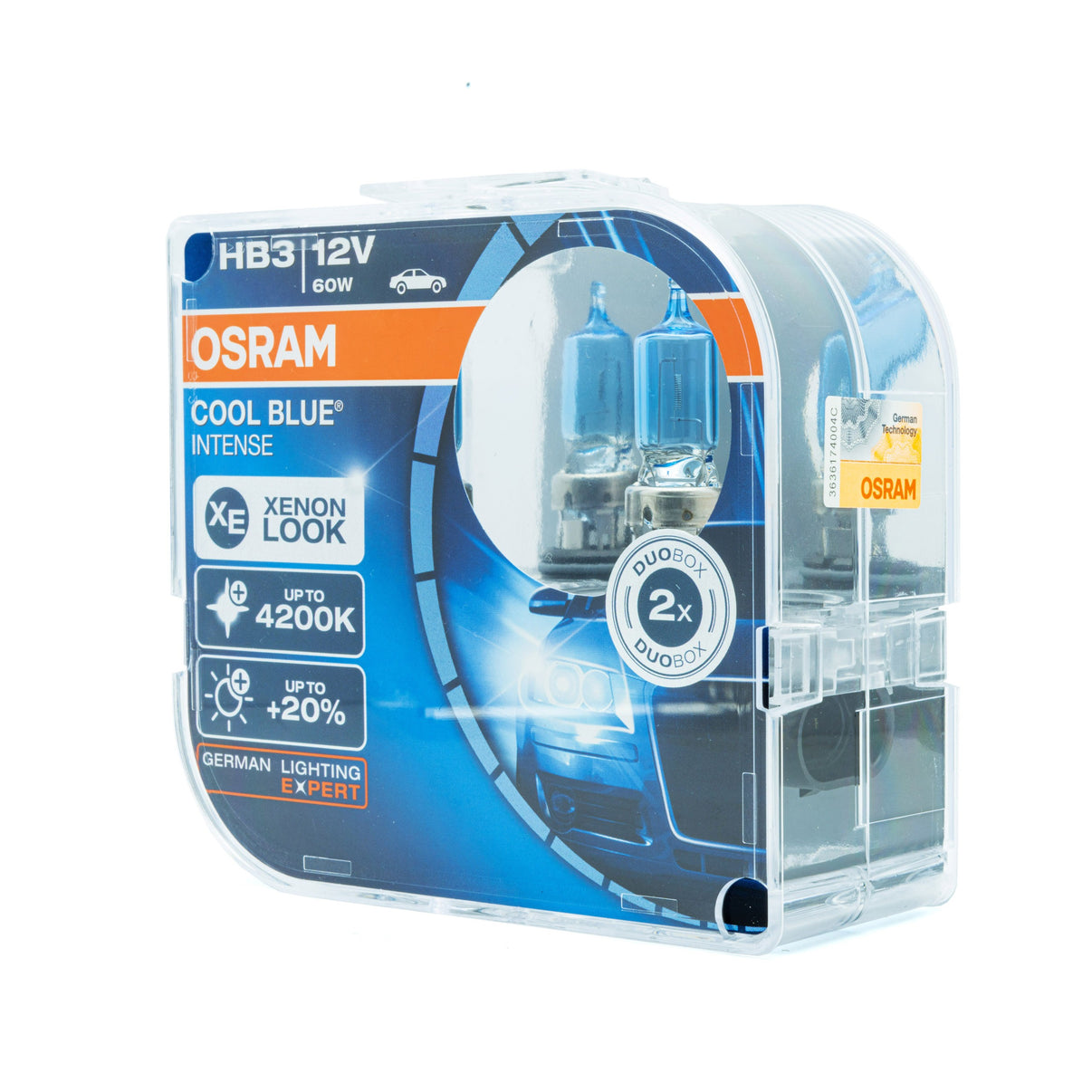 Halogenlampa – OSRAM – HB3 – 4200K – 9V - 16V – 2-pack