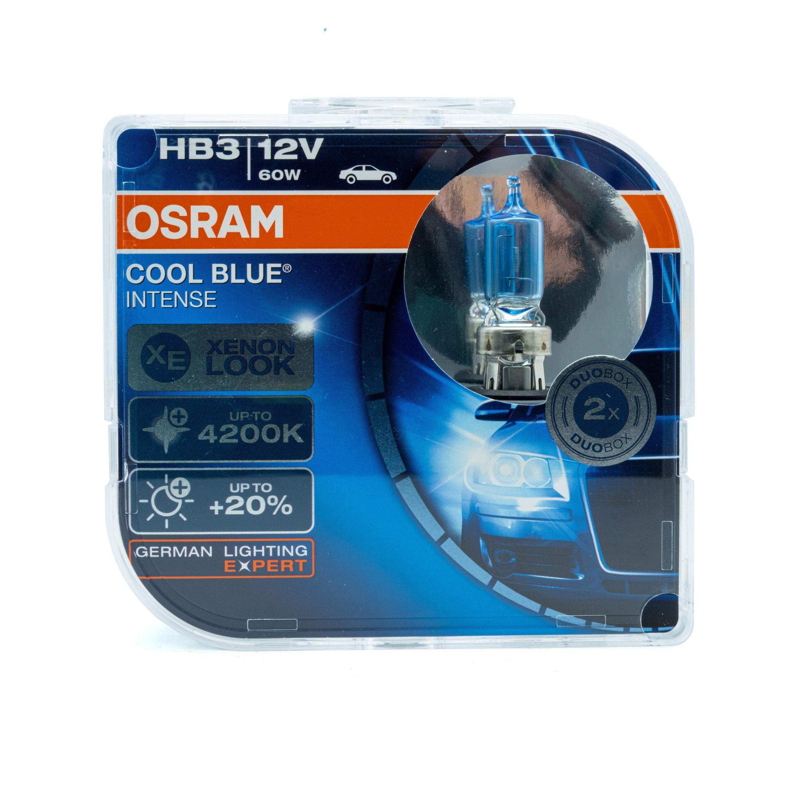 Halogenlampa – OSRAM – HB3 – 4200K – 9V - 16V – 2-pack