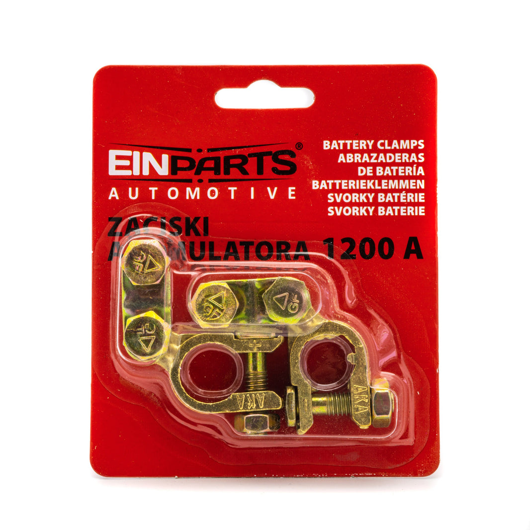 Batteripolsklämmor – 9V - 32V – magnesium stop