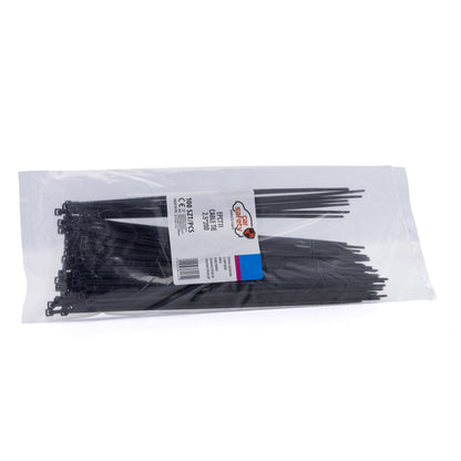Buntband – Svart – 200 mm – 2,5 mm