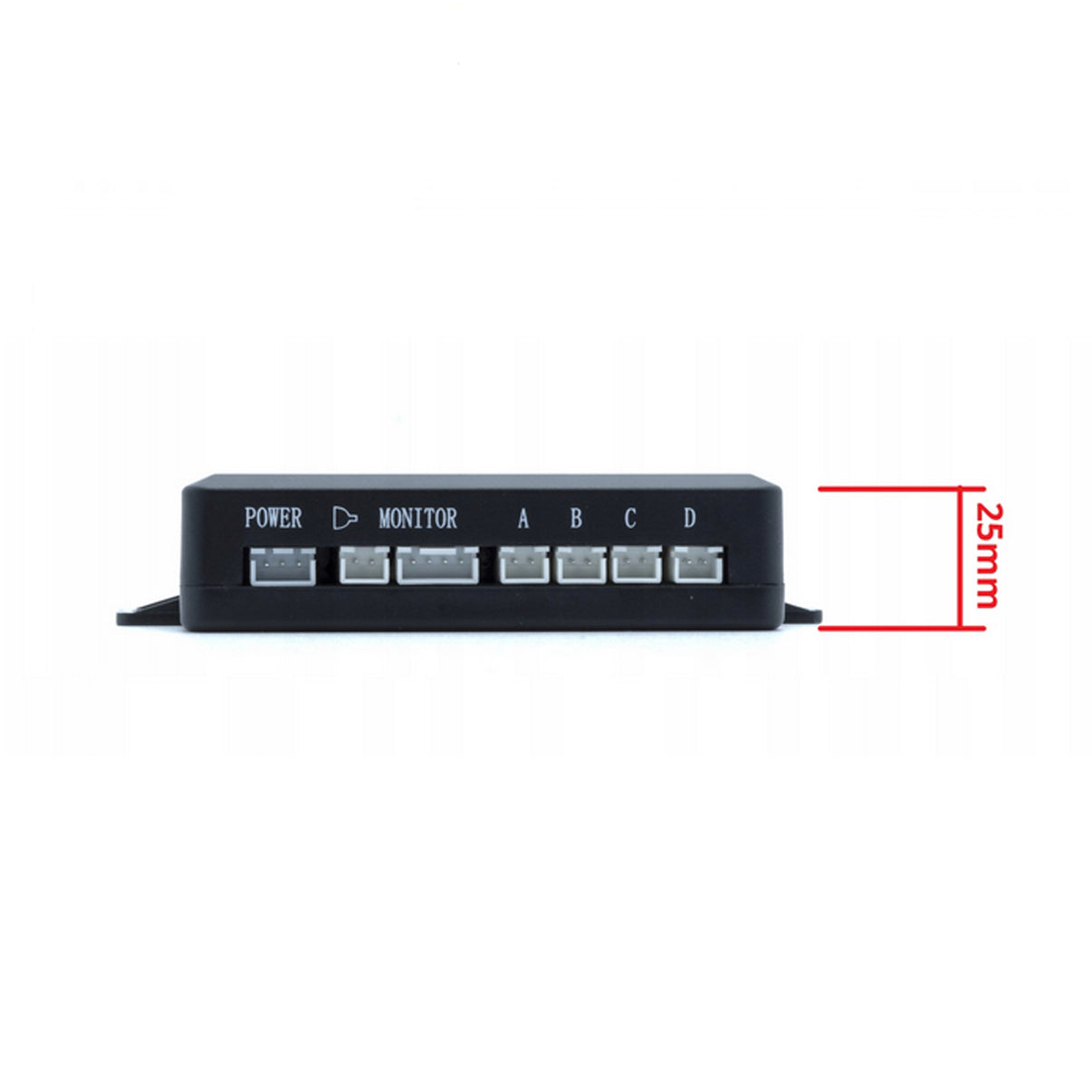 Parkeringssystem med kamera – Svart – 9V - 16V – ultraljudssensor