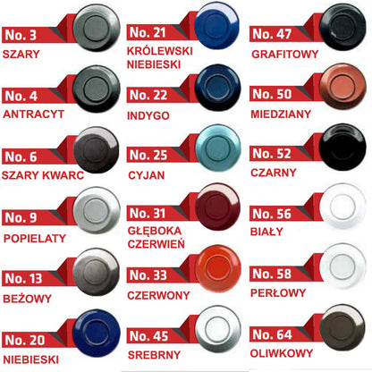 Parkeringssensor med display – Kungsblå – ultraljudssensor – 8 sensorer