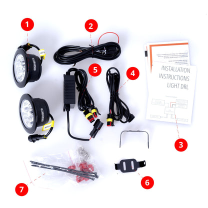 LED-varselljus – OSRAM – 6000K – 8 W – 9V - 32V
