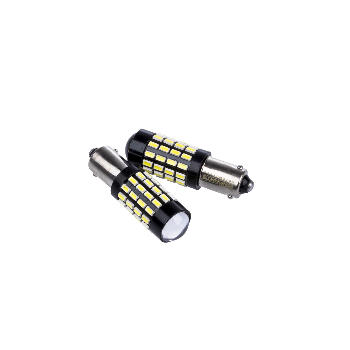 LED-lampa för bil – H6W – BAX9s – 6000K – 54 LED – SMD 3014 – 2-pack