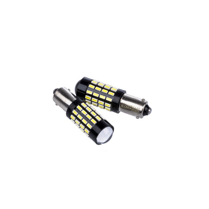 LED-lampa för bil – H6W – BAX9s – 6000K – 54 LED – SMD 3014 – 2-pack