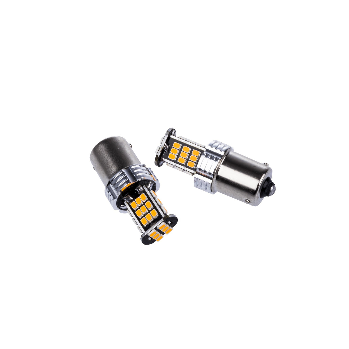 LED-lampa för bil – PY21W – BAU15S – 1700–1800K (Orange) – 30 LED – SMD 3020