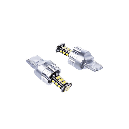 LED-lampa för bil – W2,1x9,5d1/5W – W3x16q – 6000K – 30 LED – SMD 3020 – 2-pack