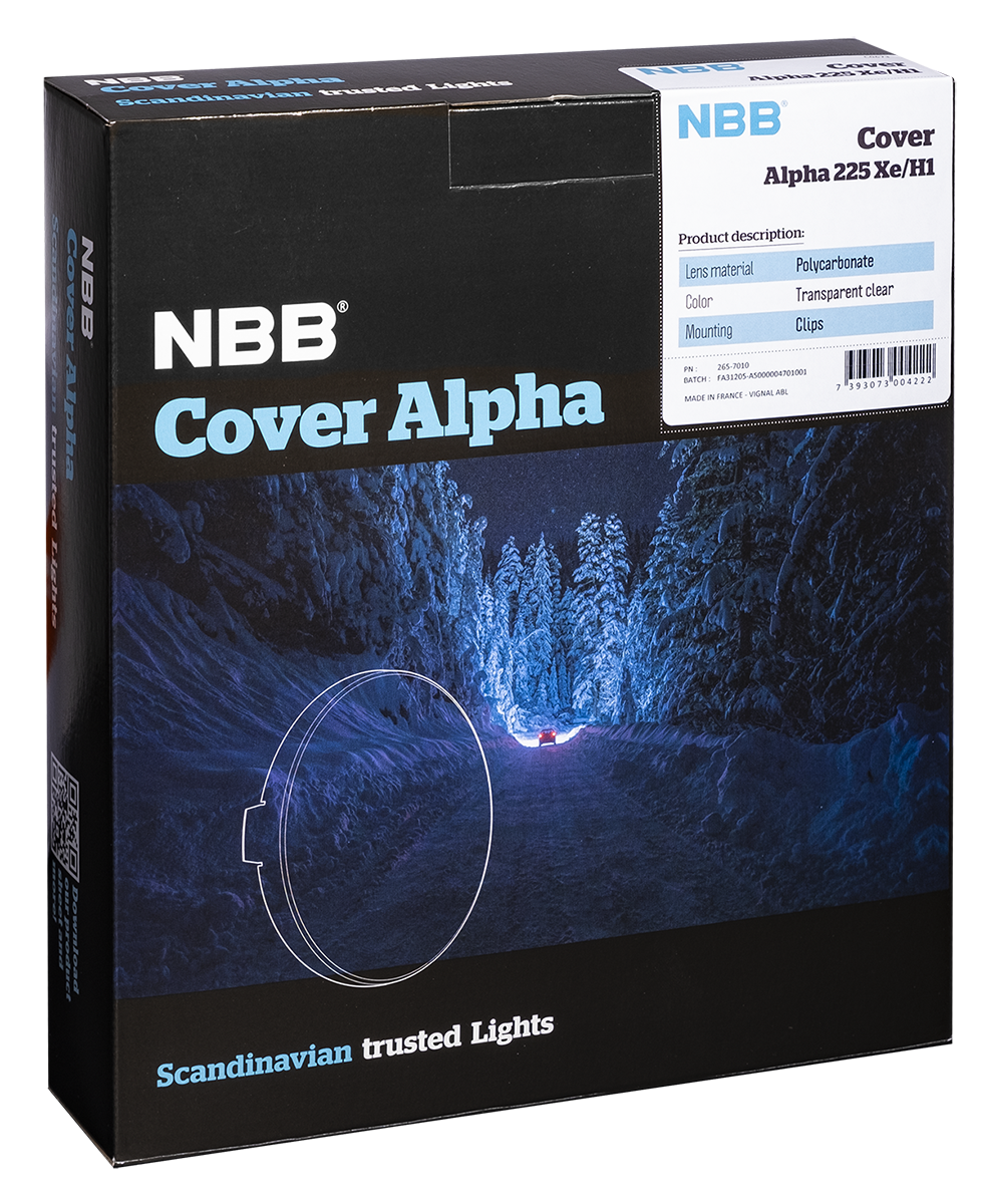 Stenskottsskydd NBB 225 Alpha – närbild detaljer | NBB