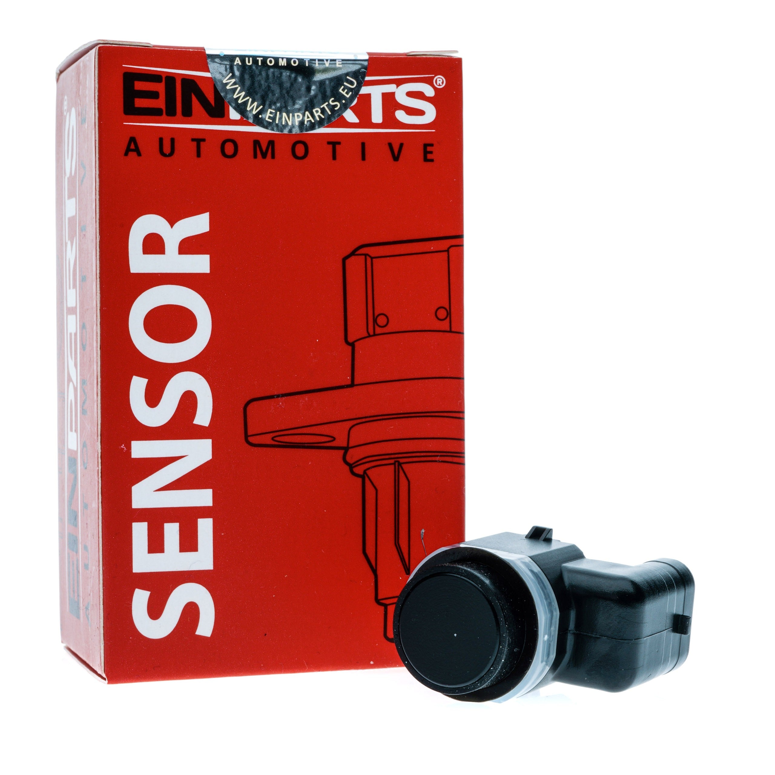 Parkeringssensor Audi Q7/BMW X3 m.fl. – fram + bak – angled